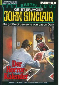 John Sinclair - Band 478 - Die große Gruselserie von Jason Dark - Der Horror Kalender