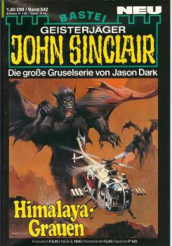John Sinclair - Band 542  Die große Gruselserie von Jason Dark - Himalaya-Grauen