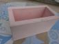 Preview: Aufbewahrungsbox Ordnungsbox Box Kiste Holz offen shabby vintage rosa Landhaus versandkostenfrei