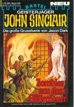 John Sinclair - Band 348 - Zombies aus dem Höllenfenster - Die große Gruselserie von Jason Dark