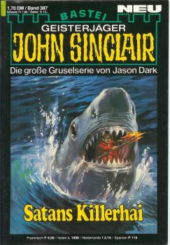 John Sinclair - Band 387 - satans Killerhai - Die große Gruselserie von Jason Dark