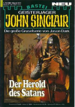 John Sinclair - Band 411 - Der Herold des Satans - Die große Gruselserie von Jason Dark