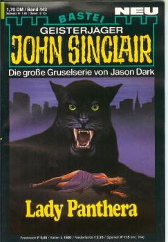 John Sinclair - Band 443 - Lady Panthera - Die große Gruselserie von Jason Dark