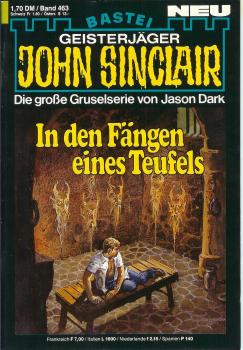 John Sinclair - Band 463 - Die große Gruselserie von Jason Dark - In den Fängen eines Teufels