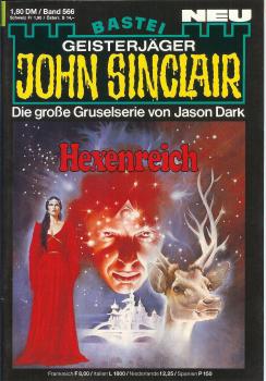John Sinclair - Band 566 - Die große Gruselserie von Jason Dark - Hexenreich