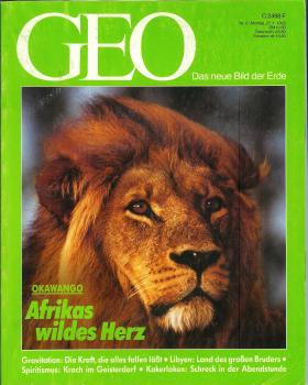 GEO Magazin I 27 Januar 1992 I Afrikas wildes Herz I DIE WELT MIT ANDEREN AUGEN SEHEN