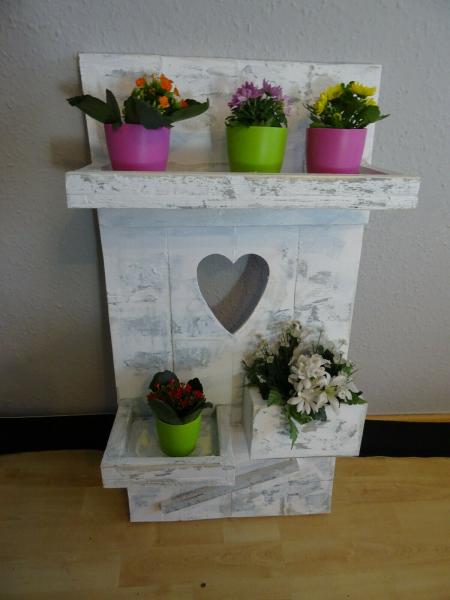 Fensterladen mit 3 Ablagen