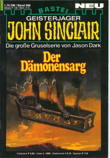 John Sinclair - Band 388 - Der Dämonensarg - Die große Gruselserie von Jason Dark