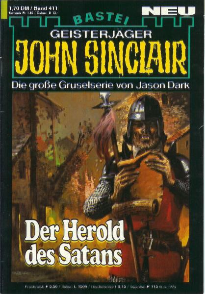 John Sinclair - Band 411 - Der Herold des Satans - Die große Gruselserie von Jason Dark